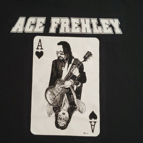 GILDAN ACE FREHLEY Unisex NWOT Official merchandise meet and greet XL - Picture 2 of 6